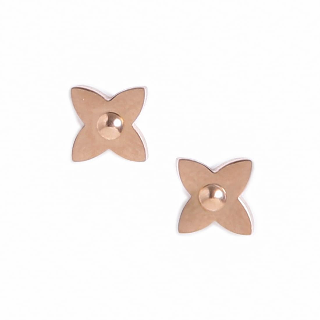 El Regalo 3 Pairs Stainless Steel Ati Tarnish Earrings Set - NO RUST Earrings Combo - Cartilage Surgical Earrings for Women/Girls (Style-10)