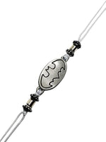El Regalo 2PCs Super Hero Batman Kids Rakhi Combo/Children Rakhi for Bhai Avenger Kids Rakhi for Little Brother Batman Rakhi