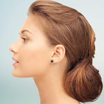 El Regalo 3 Pairs of Freshwater Pearl Stud Earrings Set - 3 Colors Pearls Studs for Kids/Girls/Teens/Women