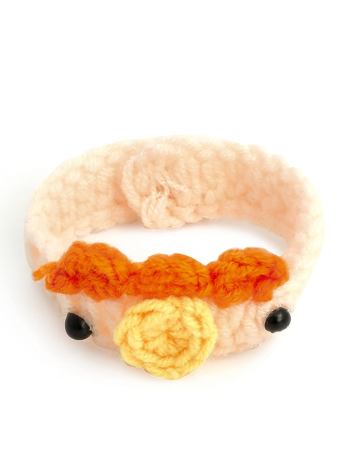 El Regalo Kids Rakhi- 1PC beautiful Hand Knitted Animals Kids Rakhi with, Rakhi Card in Rakhi Gift Box- Unique Adjustable, Soft, Knitted Rakhi for Babies/Toddlers/Kids (Rooster Knitted Rakhi)