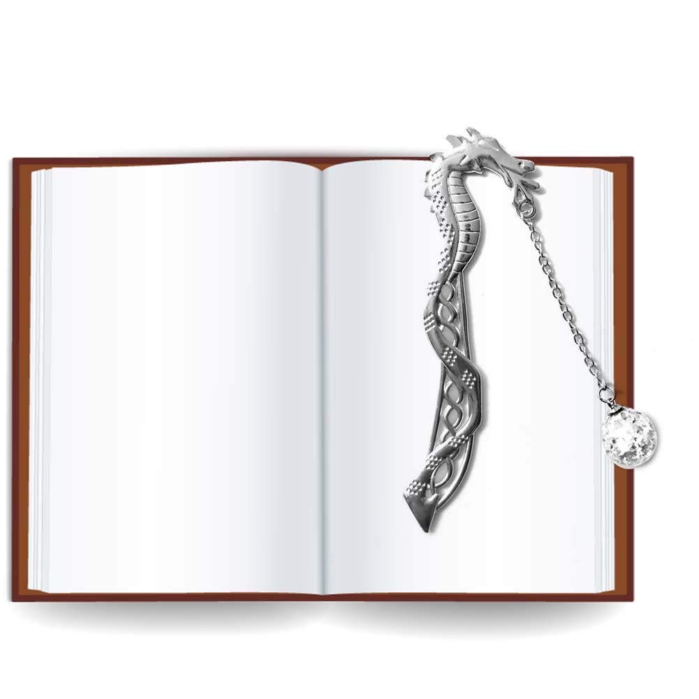 El Regalo Luminous Glow in The Dark Flying Dragon Shape Bookmarks Unisex Creative Gift (Glowing Dragon)