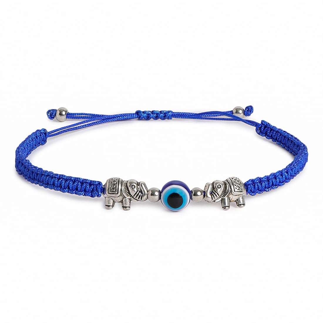 El Regalo 2 PCs Evil Eye Couple Rakhi Set for Bhaiya and Bhabhi- Bhaiya Bhabhi Luma Rakhi Set- Brother/Bhabhi Rakhi Combo For Unisex Adult