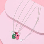 El Regalo Best Friend Forever 2Pcs-Split Magnetic Matching Bff Pendant Necklaces Set- Unicorns, Whales, Koalas Pendant Friendship Necklaces For Girls (Koala Bff Necklace)