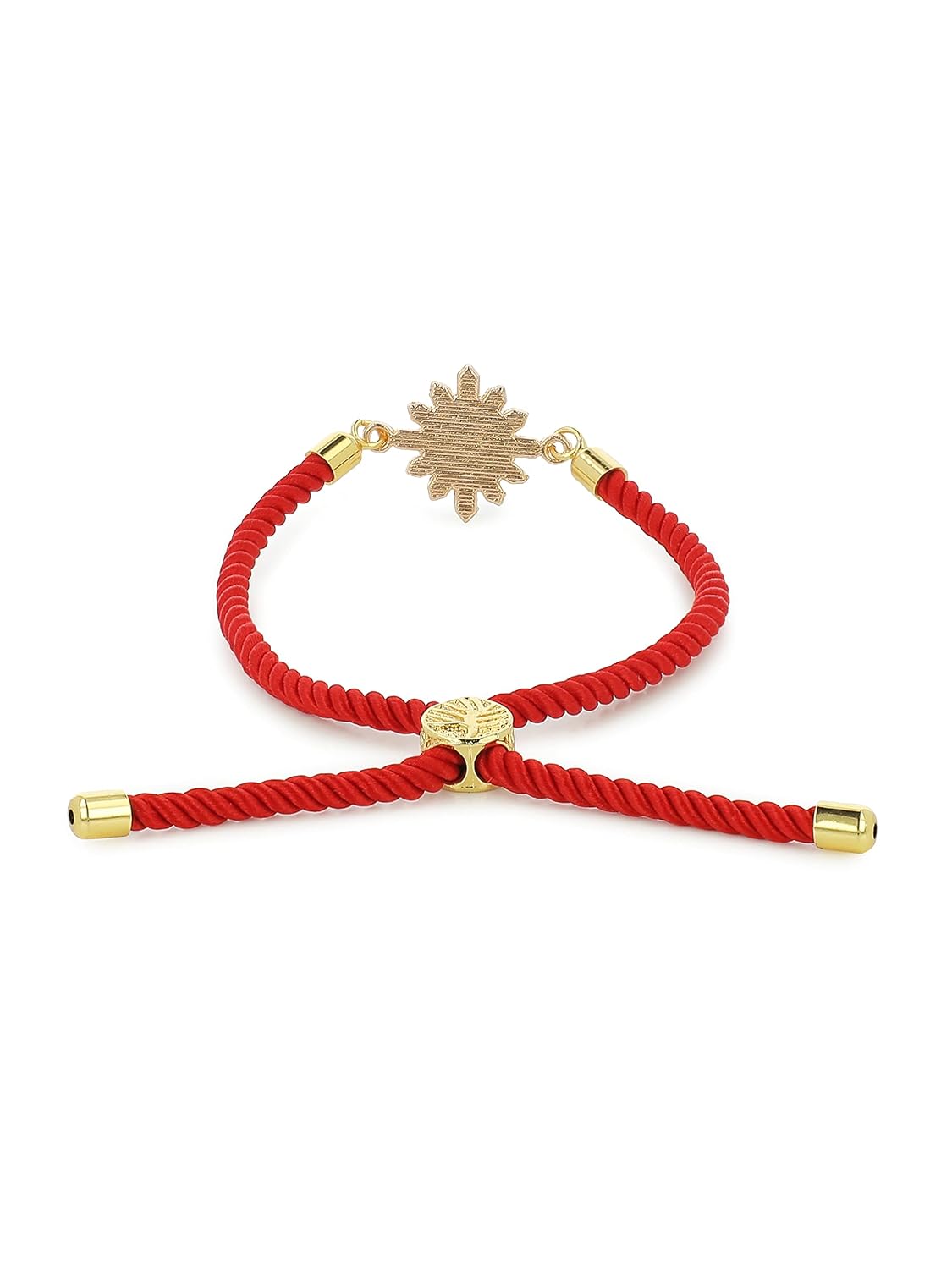 El Regalo Fancy 1PC Evil Eye Rakhi with Roli Chawal & Rakhi Message Card - Lucky Protection Rakhi to Avoid Negative Energies for Brother/Sister-in-Law/Niece or Nephew (Style-5)