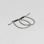 El Regalo 1 pair Boho Adjustable Oxidized German Silver Bead Anklets for Girls & Women- Tribal Thread Anklets Set (Style-3)