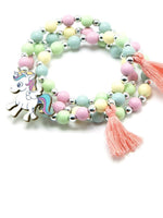 El Regalo Womens Unicorn Necklace & Bracelet Jewellery Set