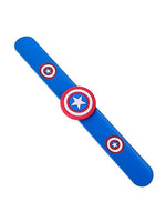 El Regalo 1 PC Superhero Slap Bands Rakhi for Little Brother/Nephew/Niece- Super Hero Rakhi Combo with 1 Slap Band Rakhi, shagun & Rakhi Message Card (Avenger Slap Band Kids Rakhi)