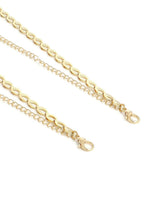 El Regalo Gold-toned Linked Chain Bra Strap & Extenders