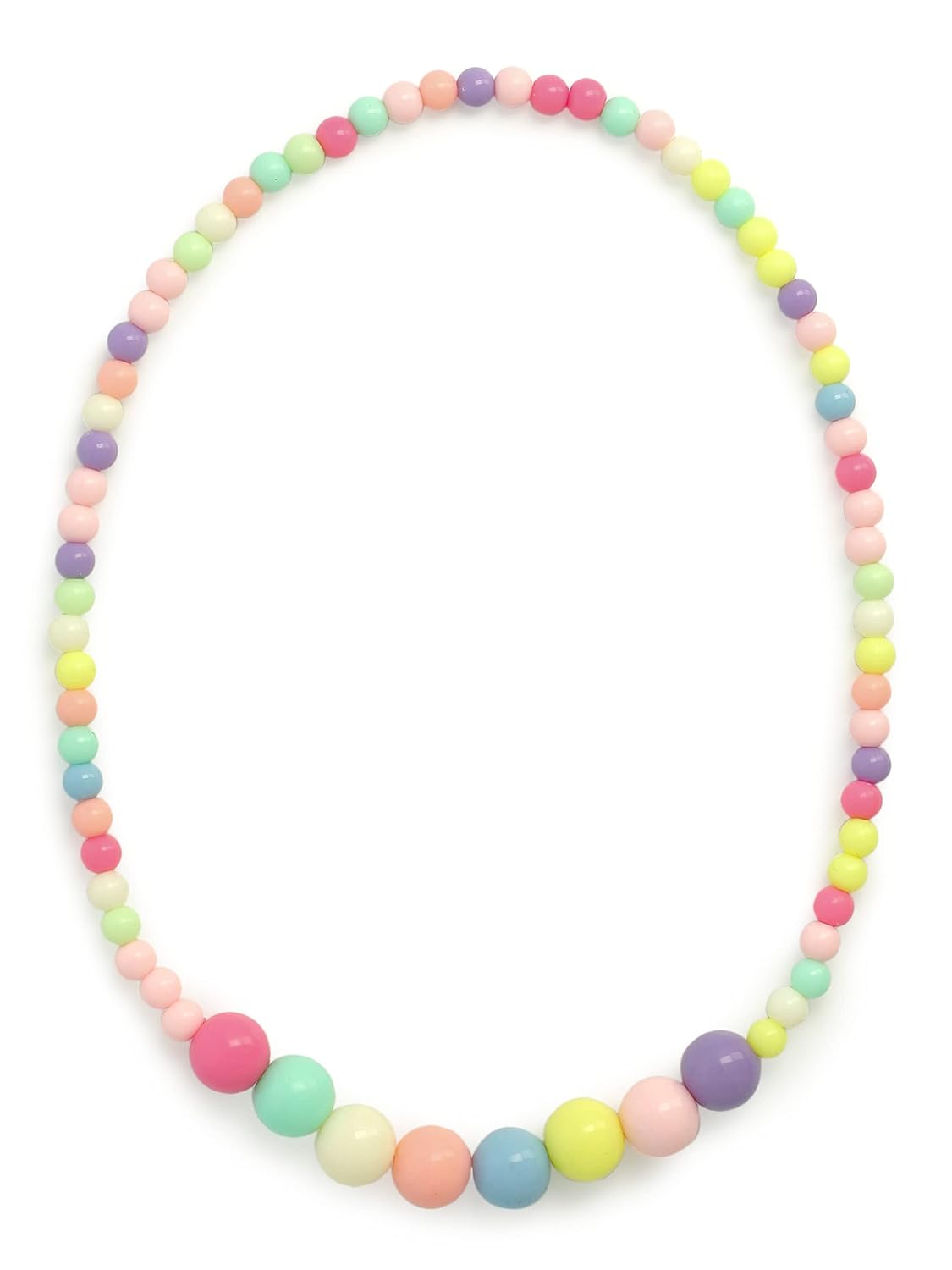 El Regalo 4 PCs Cute Kids Girls Jewelry Combo Sets - Kids Beads 2 Necklace & 2 Bracelets Jewelry Sets for Girls & Toddlers (Option- 1)