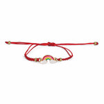 El Regalo 2PCs Cute Kids Rainbow Bracelet Rakhi Combo Sets- Fancy Kids Rakhi for Brother/Sister/Niece or Nephew with Roli Chwal, Rakhi Message Card in Rakhi Box for Babies/Toddlers/Kids (Option-2)