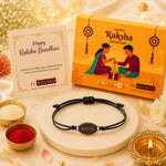 El Regalo 1PC Sports Balls Bracelet Rakhi for for Brother- Rakhi for Sports Lover Bhai with Roli-Chawal Shagun, Message Card in Gift Box for Kids/Adults (American Football)