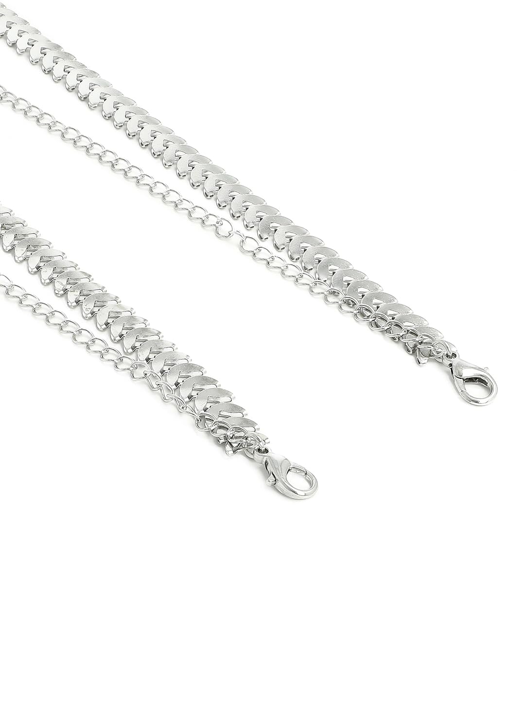 El Regalo Silver-Toned Bra Straps and Extender