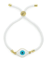 El Regalo Statement1PC Evil Eye Rakhi with Roli Chawal & Rakhi Message Card in Gift Box- Lucky Protection Rakhi to Avoid Negative Energies for Brother/Sister-in-Law/Niece or Nephew (Option-7)