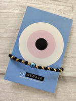 El Regalo Cute 2 PCs Evil Eye Nazaria Bracelets/Anklets for Babies/Kids/Girls & Boys | Evil Eye Adjustable Handwoven Bracelets for Kids/Babies/Toddlers (Evil Eye Option -3)