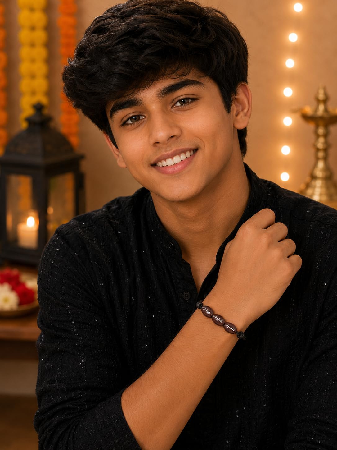 El Regalo 1PC Rakhi for Kids | Sports Balls Bracelet Rakhi for Brother- Rakhi for Sports Lover Bhai with Roli-Chawal Shagun, Message Card in Rakhi Gift Box for Kids/Adults (Option-3)