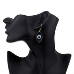 El Regalo Evil Eye Resin Druzy Earrings for Girls & Women