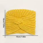 El Regalo 1 PC Baby Winter Unisex Knitted Turban Cap- Knit Warm Winter Caps for Babies/Toddlers/Infants - Girls & Boys (Pink)