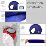 El Regalo Kids Spiderman Swimming Caps for Girls & Boys - Silicone Swimming Hat for Girls Boys Waterproof Bathing Caps for Long & Short Hair (Red Spiderman Cap)