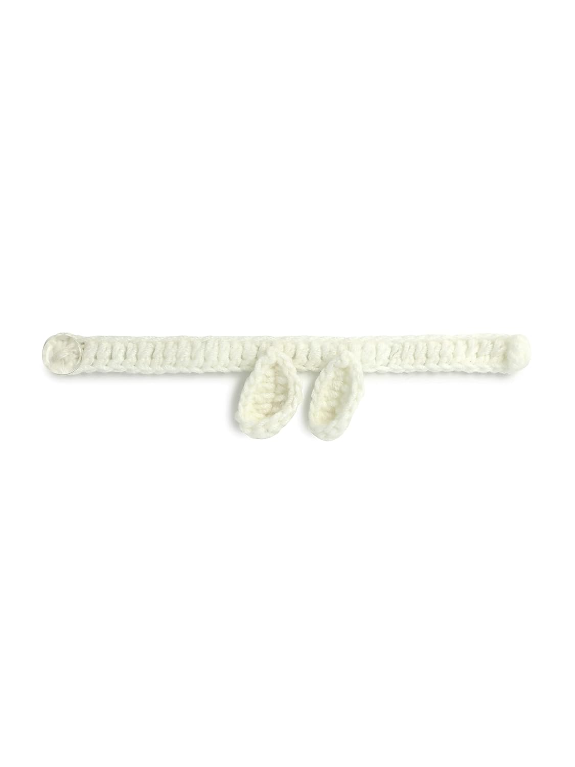 El Regalo beautiful Kids Rakhi- Unique hand Knitted Adjustable Rakhis for Brother/Niece/Nephew with shagun, Rakhi Message Card in Rakhi Gift Box (Bunny Ear)