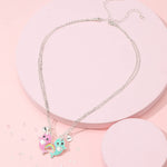 El Regalo Best Friend Forever 2Pcs-Split Magnetic Matching Bff Pendant Necklaces Set- Unicorns, Whales, Koalas Pendant Friendship Necklaces For Girls (Whales Bff Necklace)