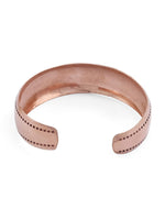 El Regalo Copper Bracelet- Pure Copper Healing Meditation Unisex Broad Bracelet/Kada for Men & Women | Healing Religious Copper Kada (OM Broad Bracelet)