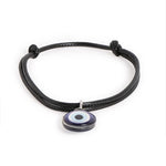 El Regalo 3 PCs Blue Evil Eye Handwoven Adjustable Unisex Bracelet Combo for Men/Women/Kids/Girls/Boys - Red, Black & Coffee Thread Evil Eye Bracelet Set