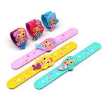 El Regalo Silicone Star Mermaid And Stars Wristband Bracelet for Kids (Light Sea Green)