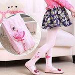 El Regalo Kids Girls Baby Ballet Dance Princess Tights Stockings Pantyhose | 1 pair | Princess Cotton Legging Stocking Pants Socks (Pink Medium (4-6 Years))