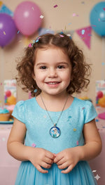 El Regalo Enchanted Tales Princess Pendant Necklace for Girls & Toddlers - Magical Character Jewelry for Birthdays, Parties & Gifting (Style-24)