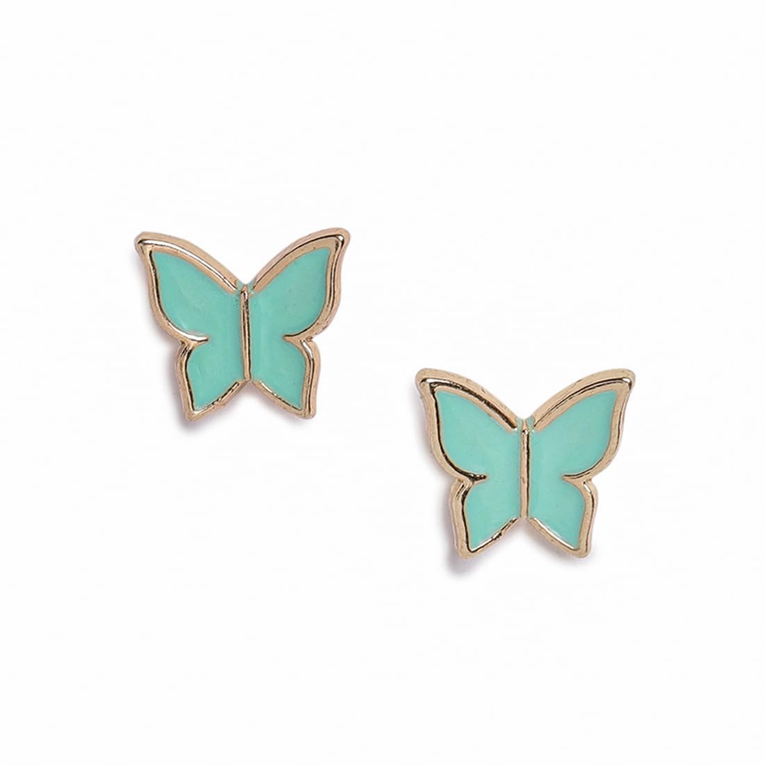 El Regalo 3 Pairs Hypoallergenic Earrings Set for Girls Teens Kids- Tiny Stud Earrings Set Heart Butterfly Rainbow Star Unicorn Straberry Ice Cream Cute Earring (Style-4)