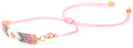 El Regalo Fashion Miyuki Evil Eye Bracelet | Japanese Miyuki Seed Beads Lucky Unisex Bracelets for All | Handmade 100% Authentic Japanese Miyuki Seed Beads Bracelets (Pink)