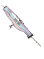 EL REGALO Boys Blue & Pink Wraparound Bracelet