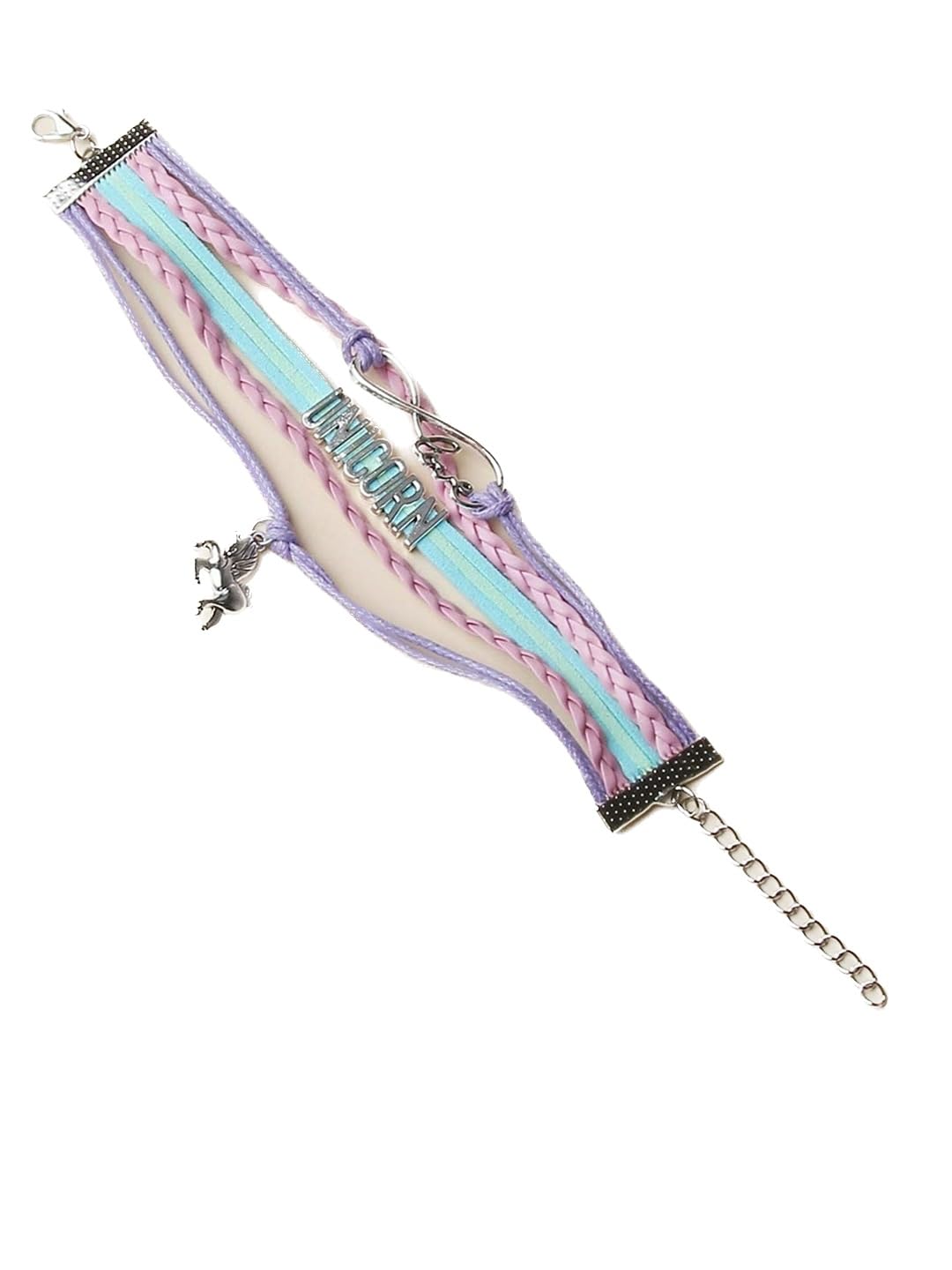 EL REGALO Boys Blue & Pink Wraparound Bracelet