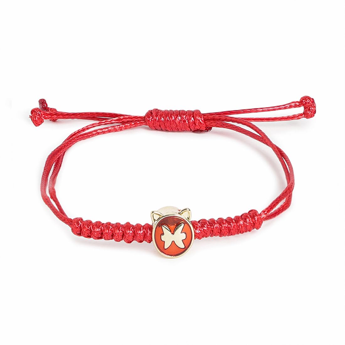 El Regalo 1 PC Zodiac Signs/Sun Signs Red Thread Bracelet Rakhi for Bhai/Brother/Niece or Nephew - Zodiac Sign Rakhi, Roli-Chawal Shagun, Rakhi Message Card in Rakhi Box (Pisces Rakhi)