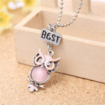 El Regalo Owls Necklaces Set (Best Friends Forever) for Girls & Boys