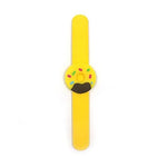 El Regalo 2 PCs Cute & Fun Kids Donut Rakhi - Silicone Donut Snap Clap Wristband Bracelet Rakhi for Brother/Sister/Niece/Nephew with Roli Chawal, Rakhi Card in Rakhi Gift Box (Option 2)