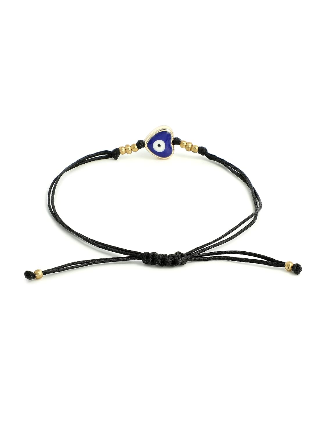 El Regalo Rakhi for Babies - beautiful Evil Eye Nazaria Rakhis for Little Brother/Niece/Nephew Rakhis for Kids/Babies/Toddlers (Royal Blue Heart Evil Eye Kids Rakhi)