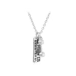 El Regalo "Strong Is Beautiful Fitness Gym Dumbbell Unisex Pendant Necklace for Boys/Men/Women/Girls