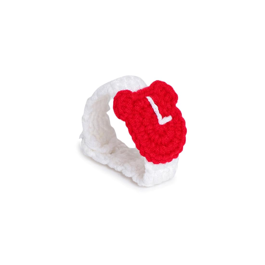 El Regalo 1PC Cute Hand Knitted Unisex Rakhis for Kids/Teens- Adjustable, Soft, Knitted Crochet Rakhis for Babies/Toddlers/Kids/Teens (Mickey Mouse Watch)
