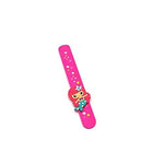 El Regalo Kids Unisex Mermaid Snap Stars Slap Wristband Bracelet (Pink)