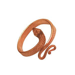 El Regalo Pure Copper Snake Ring- Spiritual/Healing Snake Ring for Kaal Sarp Dosh