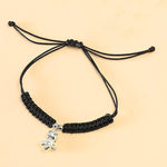 El Regalo Cute Rakhi for Brother- Fancy Tyrannosaurus Dinosaur Bracelet Rakhi for Bhai with Roli Chawal, Rakhi Message Card in Rakhi Gift Box (Black)