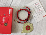 El Regalo Superhero Braided Rakhi -1 PC Rakhi, shagun, Rakshabandhan Message Card & Rakhi Box- Adjustable Unisex Superhero Rakhi for Bhai/Brother/Nephew (Superhero Rakhi Option-5)