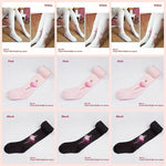 El Regalo Kids Girls Baby Ballet Dance Princess Tights Stockings Pantyhose | 1 pair | Princess Cotton Legging Stocking Pants Socks (White Large (7-9 Years))