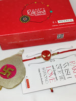 El Regalo Kids Rakhis- beautiful Kids Rakhis for Little Brother/Niece/Nephew with shagun, Rakhi Message Card in Rakhi Gift Box (Spiderman Rakhi)