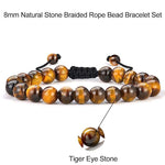 El Regalo Natural Stones Bracelet Rakhi for Brother- Handmade Rakhi with Roli Chawal Shagun, Message Card in Rakhi Gift box for Bhaiya/Bhai/Brother (Option-2)