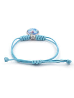 El Regalo 1PC Girls Princess Rakhi- Frozn Elsa Anna Rakhis - Girls Rakhi for Sister/Niece with Roli Chwal, Rakhi Message Card in Rakhi Box for Babies/Toddlers/Kids (Sky Blue Elsa Princess Rakhi)