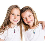 El Regalo 2 Pcs Best-Friend (Bf) Magnetic Heart Pendant Necklace Set For Girls/Sisters/Besties