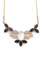 El Regalo Semiprecious Stones Choker Necklace & Earrings Jewelry Set for Girls & Women