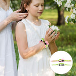 El Regalo 1PC Cute Hand Knitted Unisex Bracelets for Kids/Teens- Unique Adjustable, Soft, Knitted Crochet Bracelets for Babies/Toddlers/Kids/Teens (Googly Eyes Band)